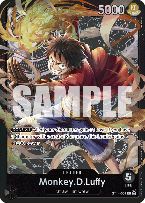 Monkey.D.Luffy — ST14-001 ST14-001