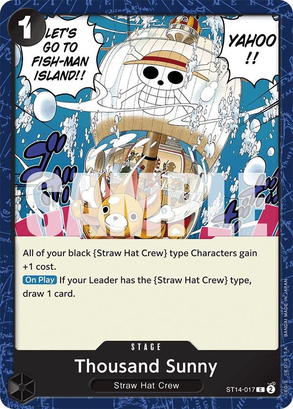 Thousand Sunny — ST14-017 ST14-017