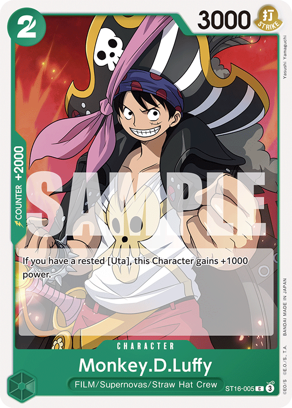 Monkey.D.Luffy — ST16-005 ST16-005
