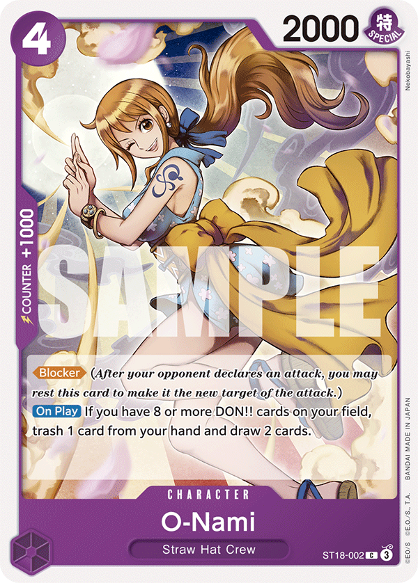 O-Nami — ST18-002 ST18-002