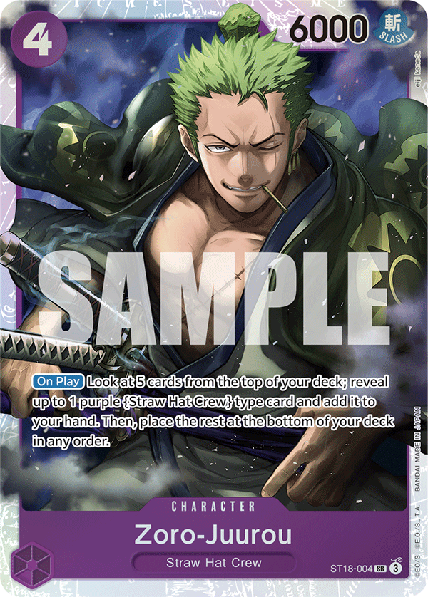 Zoro-Juurou — ST18-004 ST18-004