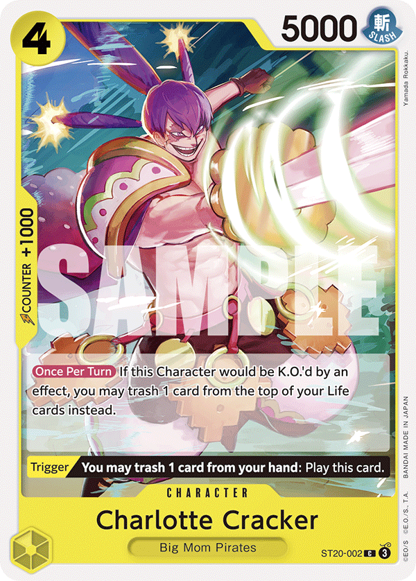 Charlotte Cracker — ST20-002 ST20-002