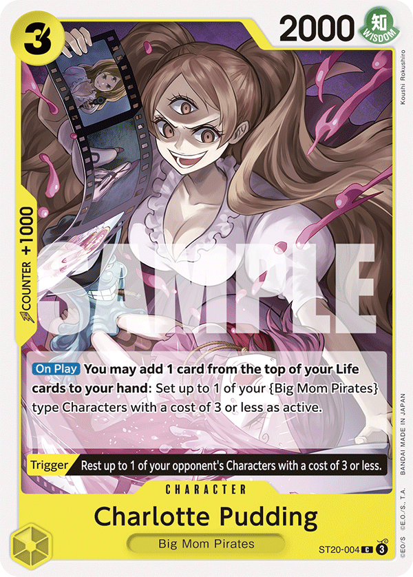 Charlotte Pudding — ST20-004 ST20-004