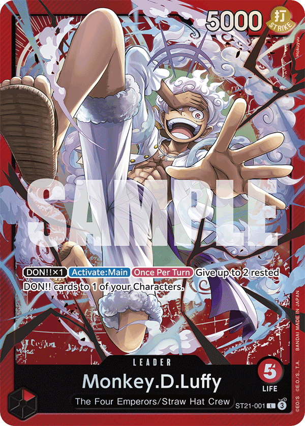 Monkey.D.Luffy — ST21-001 ST21-001