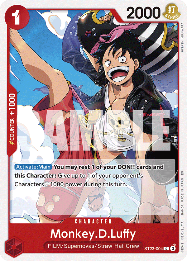 Monkey.D.Luffy — ST23-004 ST23-004