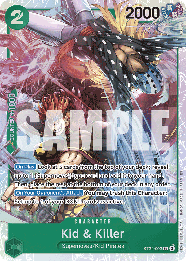 Kid &amp; Killer — ST24-002 ST24-002
