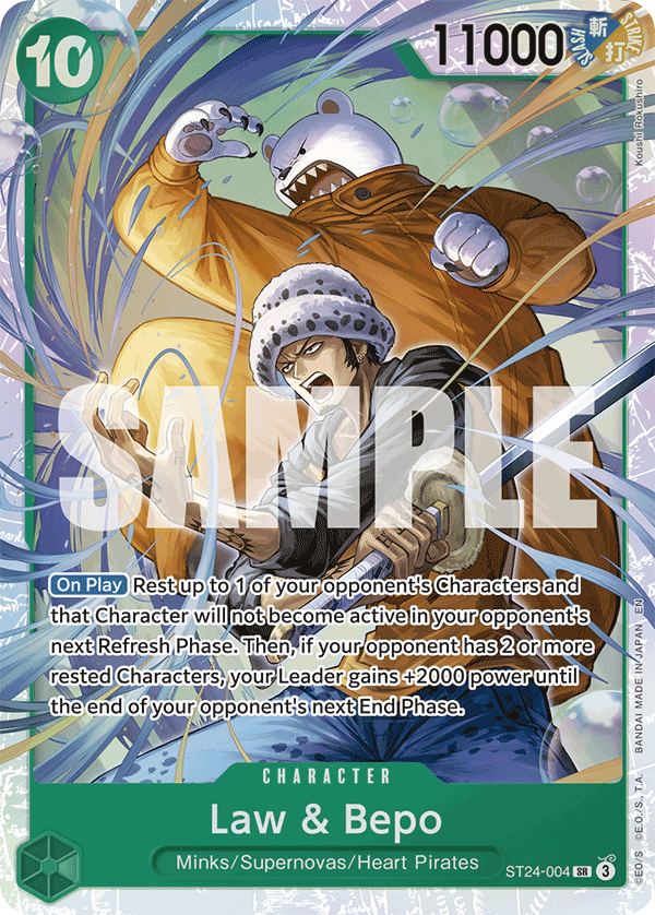 Law &amp; Bepo — ST24-004 ST24-004