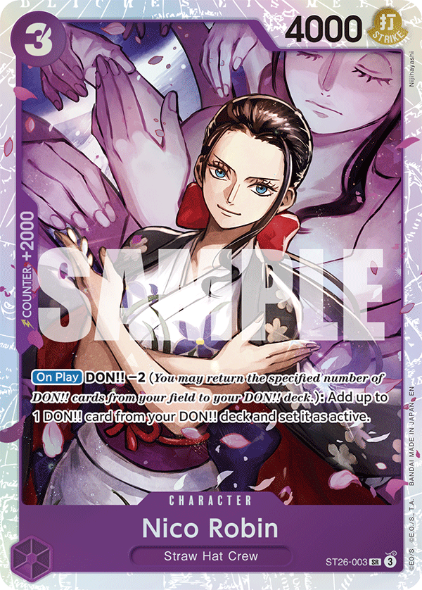 Nico Robin — ST26-003 ST26-003