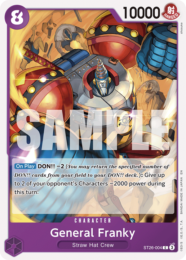 General Franky — ST26-004 ST26-004