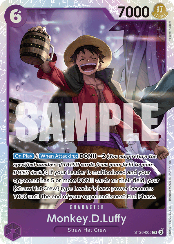 Monkey.D.Luffy — ST26-005 ST26-005