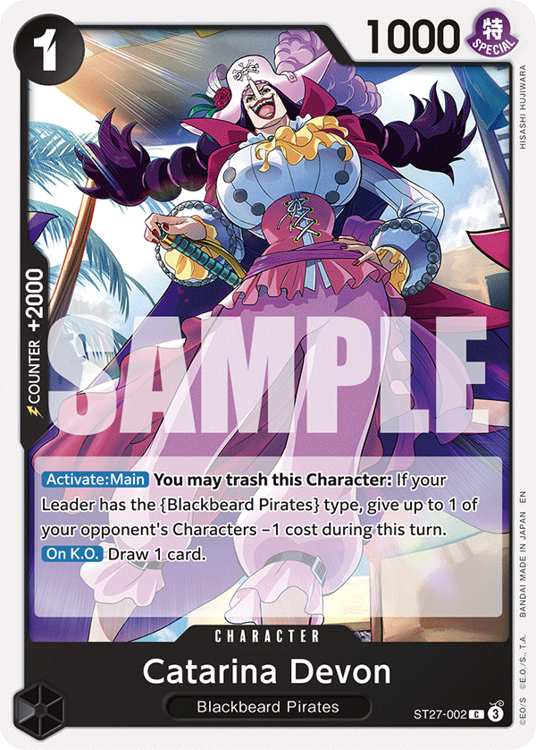 Catarina Devon — ST27-002 ST27-002