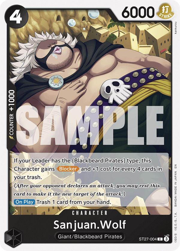 Sanjuan.Wolf — ST27-004 ST27-004