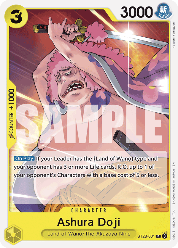 Ashura Doji — ST28-001 ST28-001