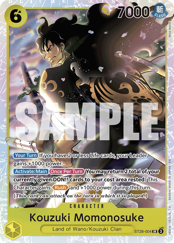 Kouzuki Momonosuke — ST28-004 ST28-004