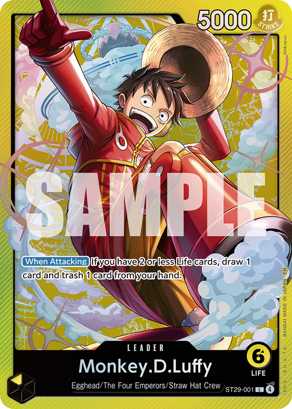 Monkey.D.Luffy — ST29-001 ST29-001