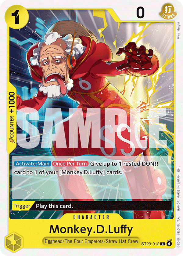 Monkey.D.Luffy — ST29-012 ST29-012